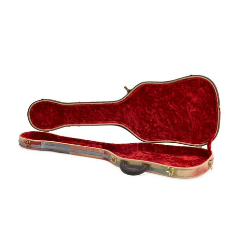 Vintage Reddish Guitar Case