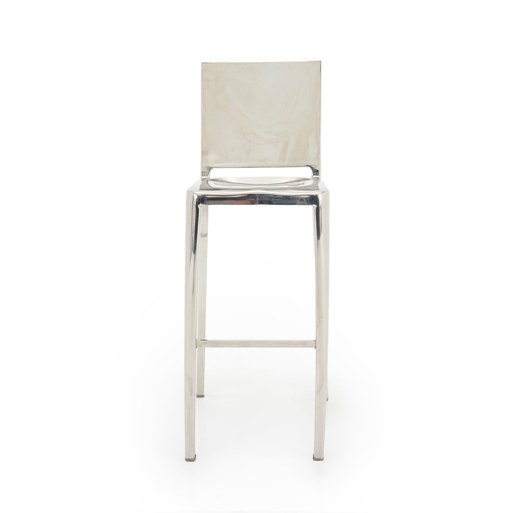 Solid Chrome Bar Stool Chair