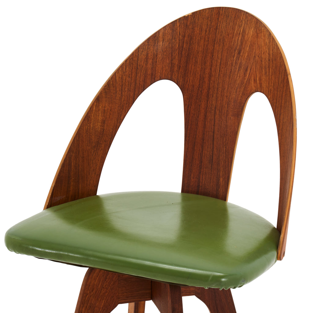 Walnut Arch Barstool