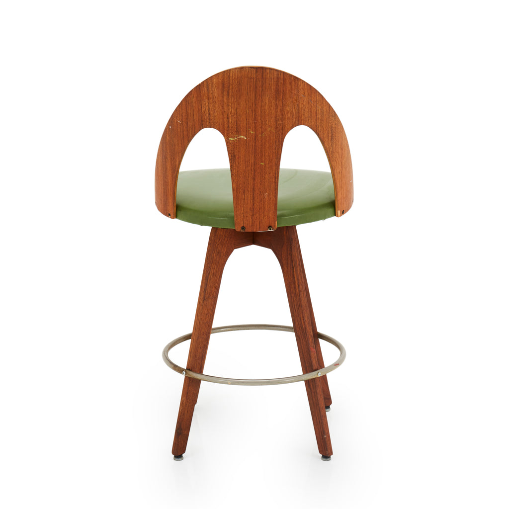 Walnut Arch Barstool