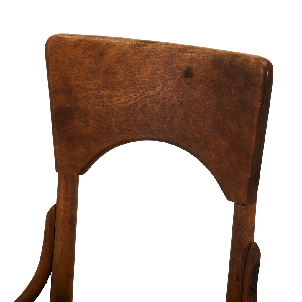 Primitive Wood Bar Stool