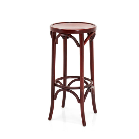 Thonet Style Bar Stool - Red