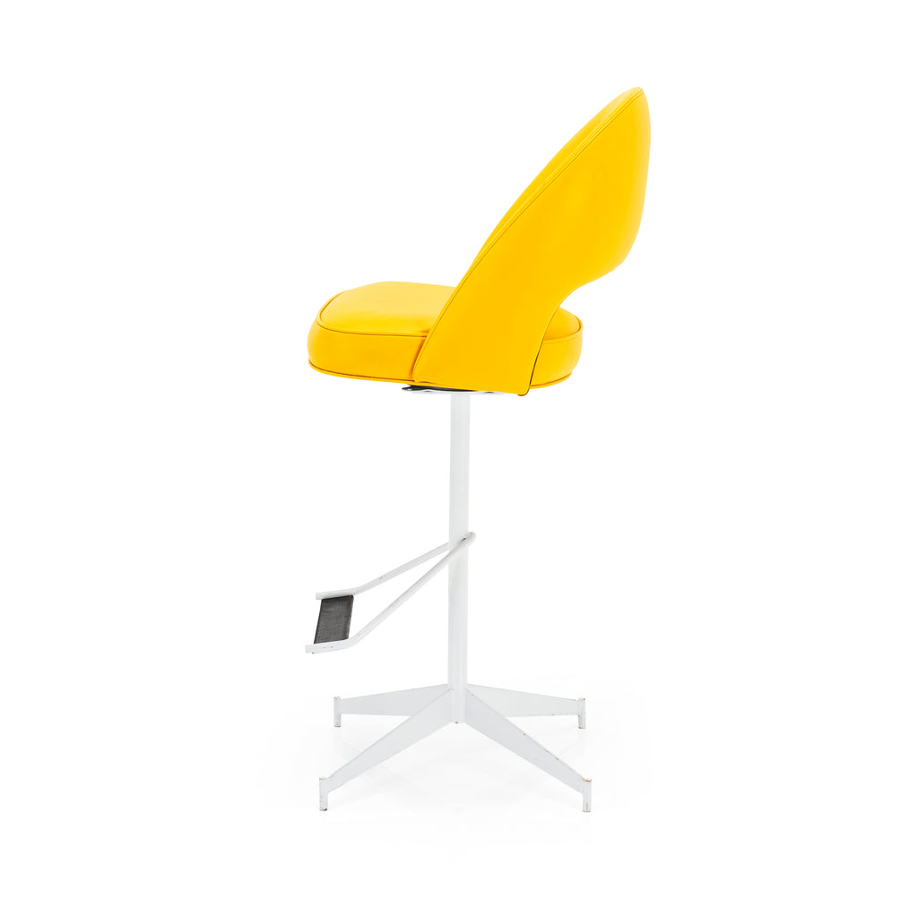 Yellow Backed Bar Stool