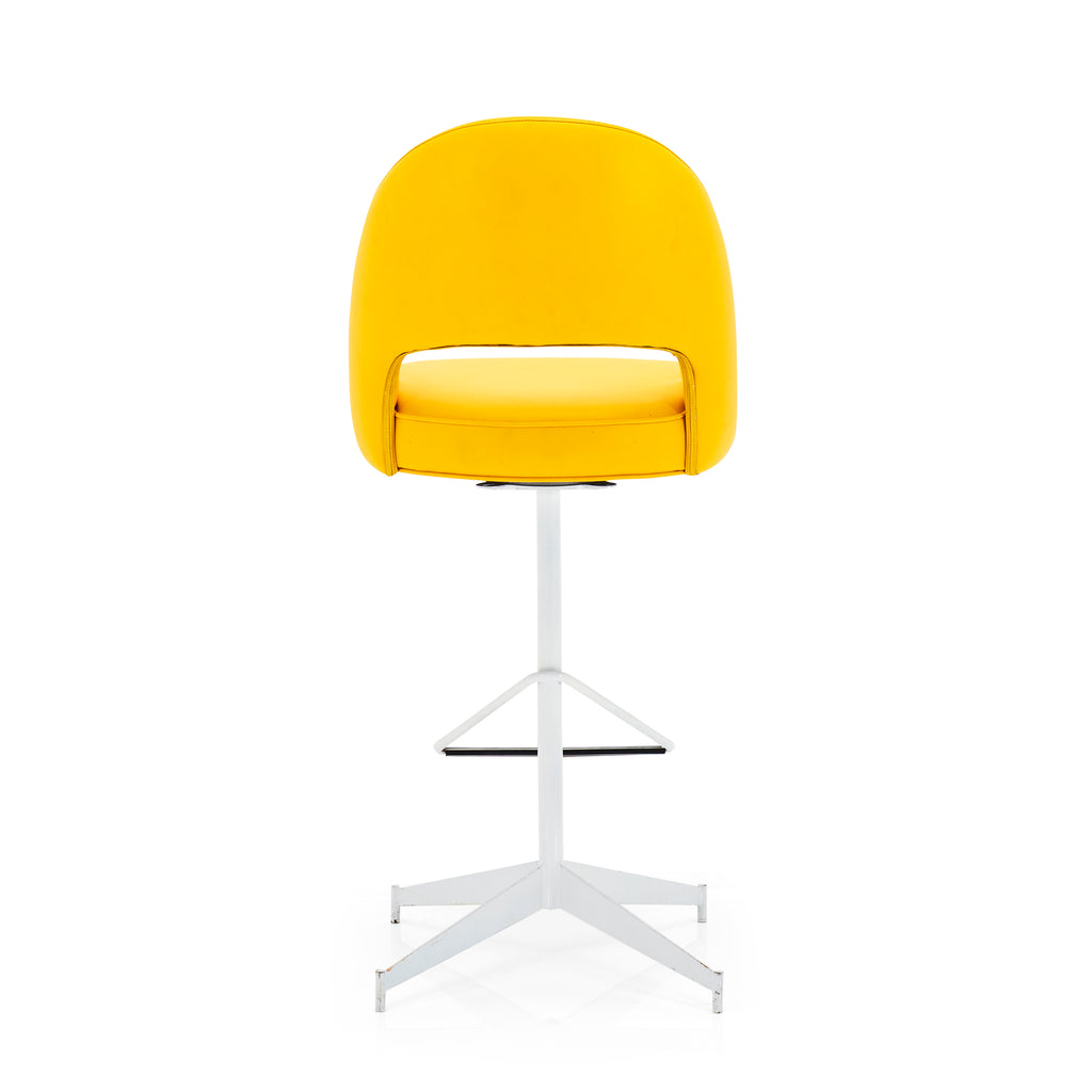 Yellow Backed Bar Stool