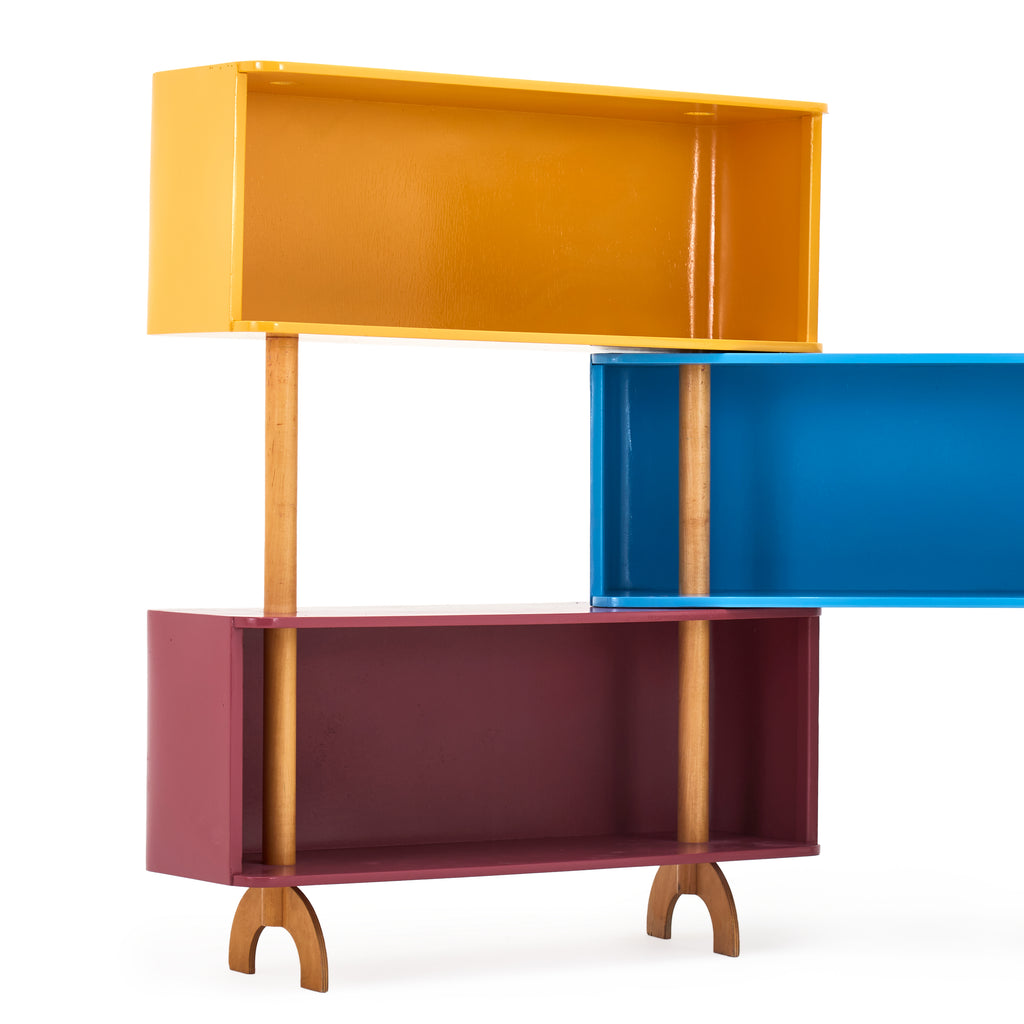 Colorful Modular Rectangle Shelves