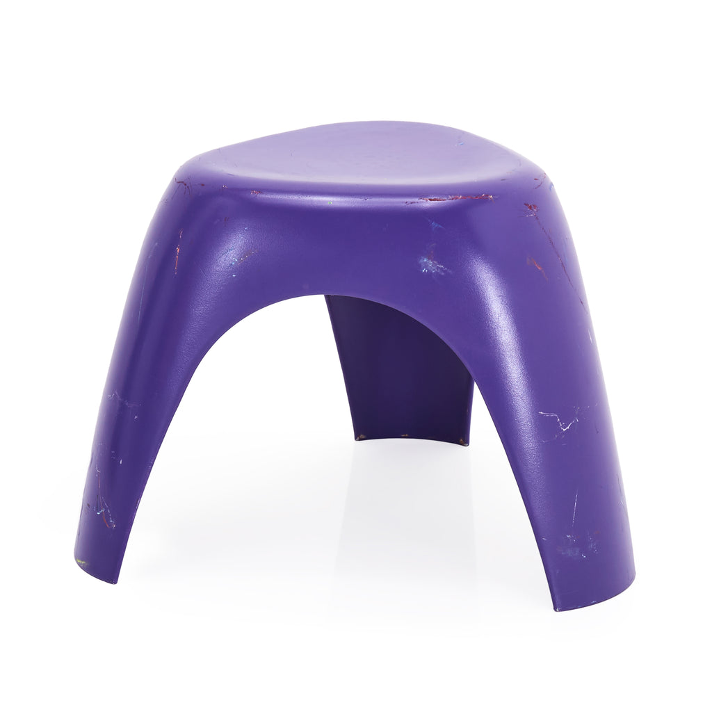 Multi-Colored Short Plastic Stools / Side Tables