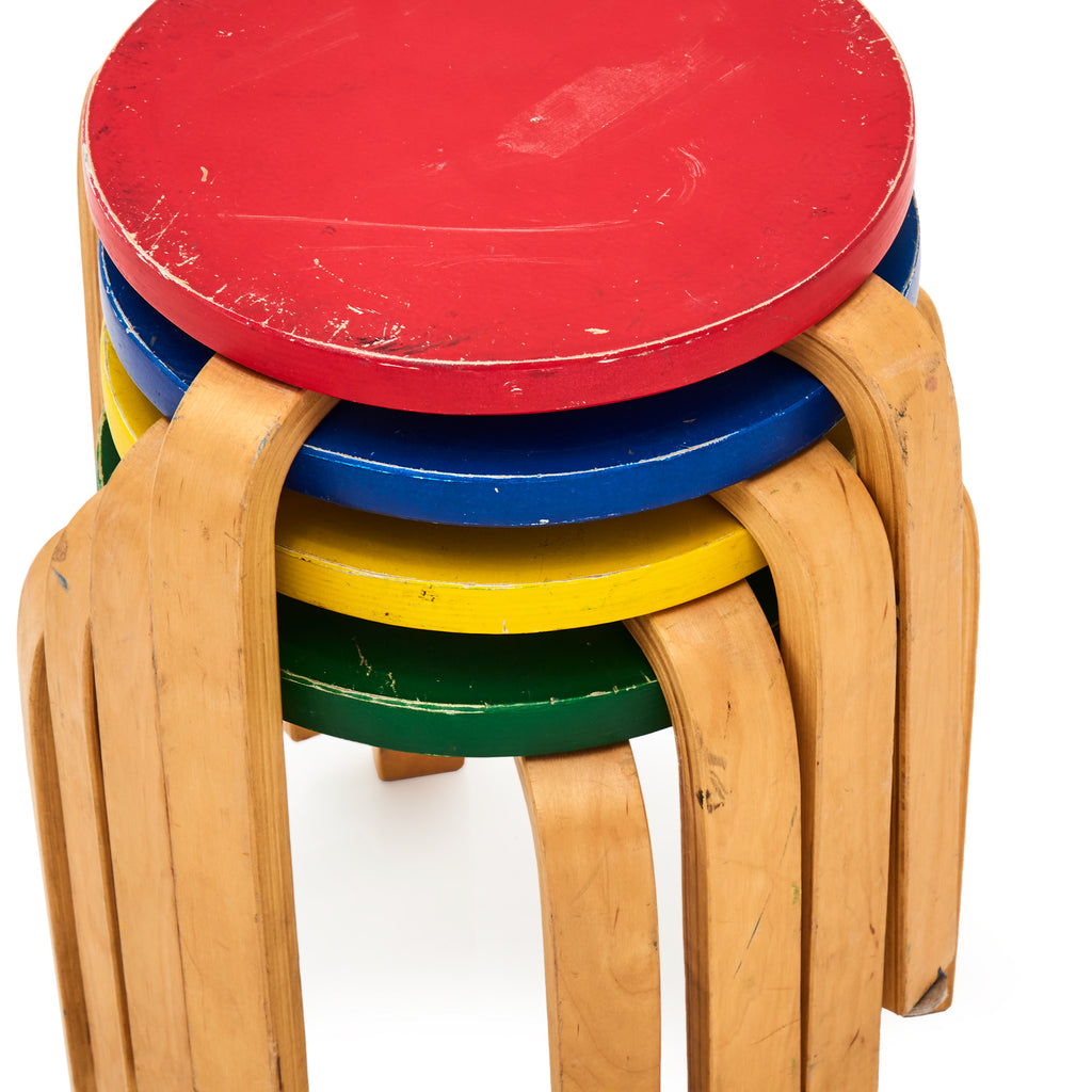 Multicolored Children's Primary School Stools
