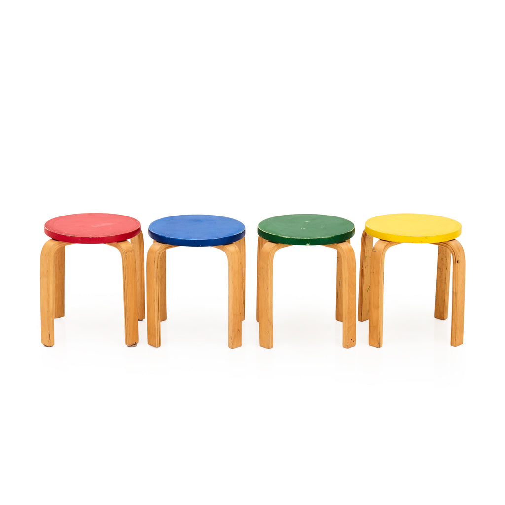 Multicolored Children's Primary School Stools