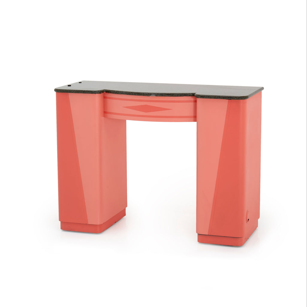Two Tone Coral Manicure Table