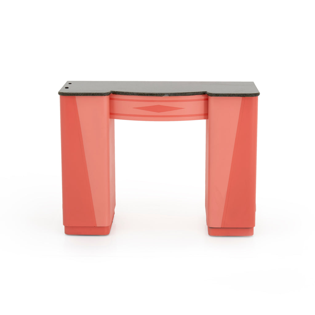 Two Tone Coral Manicure Table
