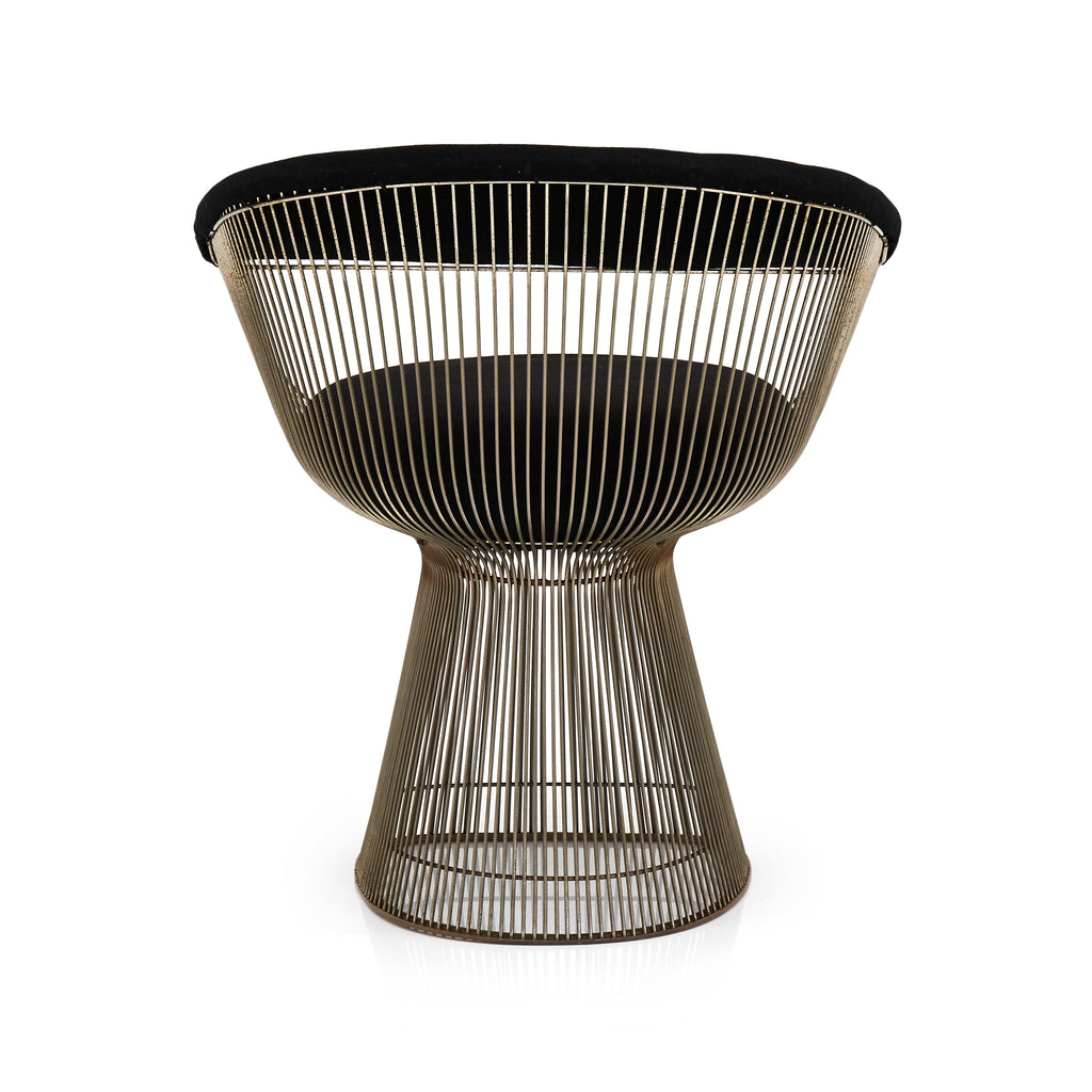 Platner Arm Chair - Black Cushion