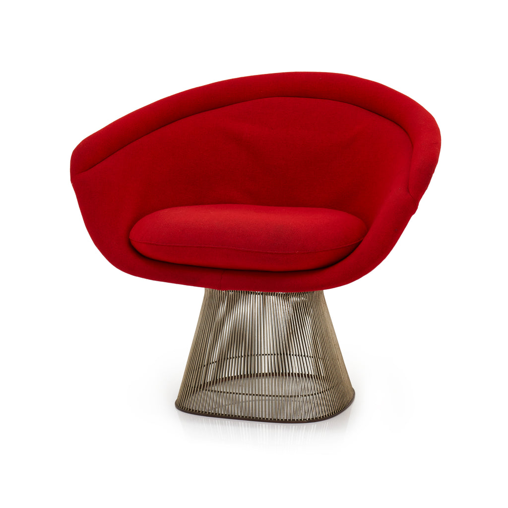 Red Platner Arm Chair