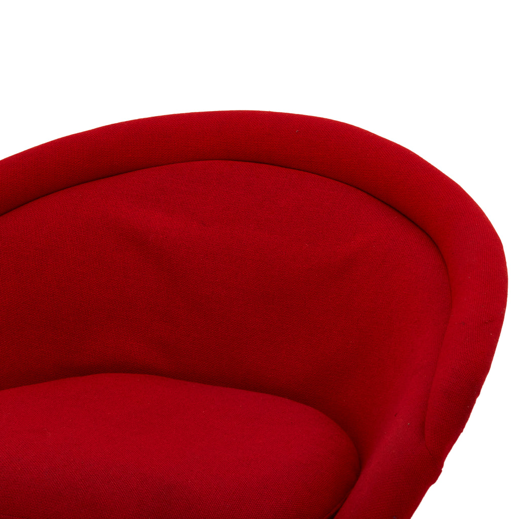 Red Platner Arm Chair
