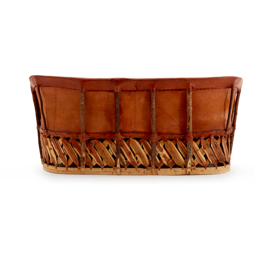 Equipale Russet Leather Sofa