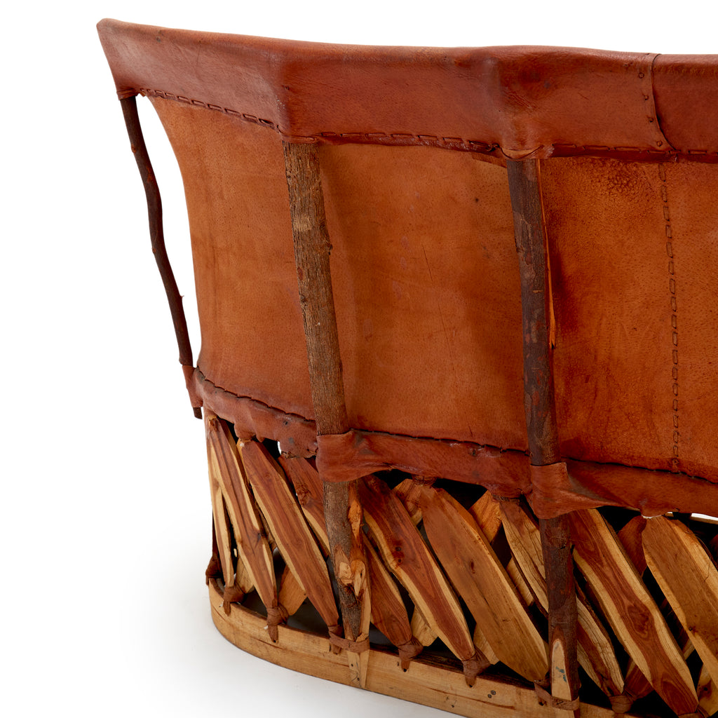 Equipale Russet Leather Sofa
