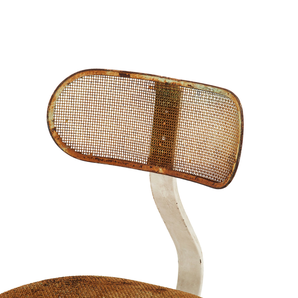 Rustic Wire Mesh Side Chair