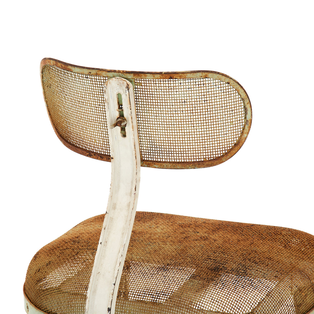 Rustic Wire Mesh Side Chair