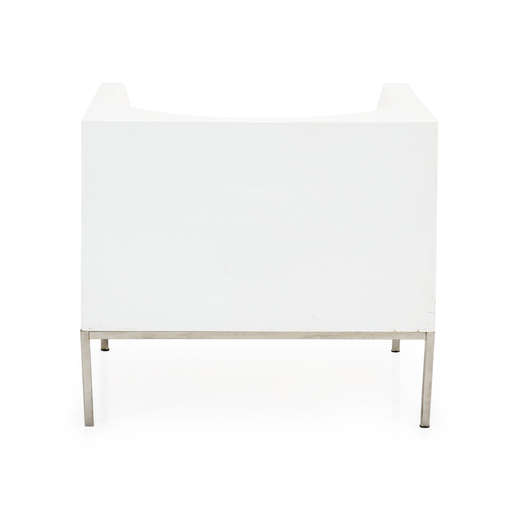 White Cube Lounge Chair