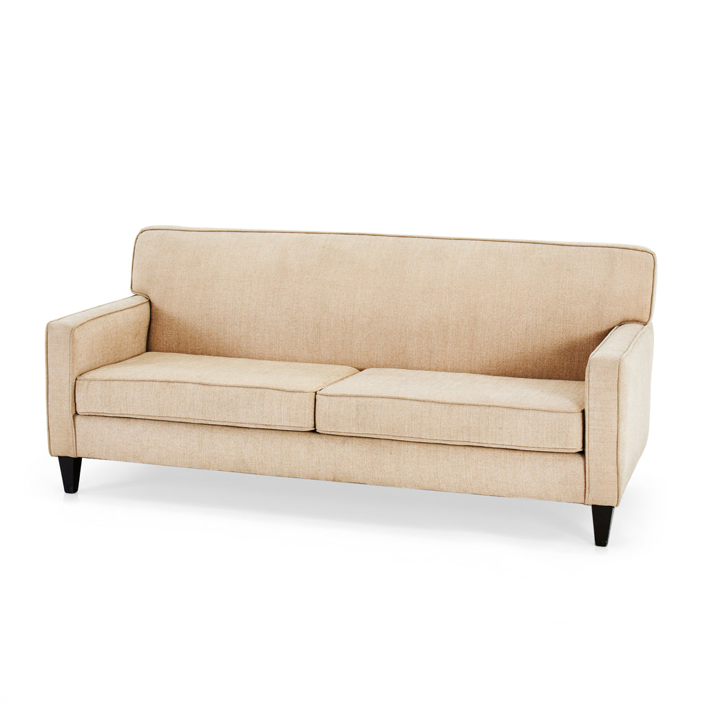 Beige Contemporary Sofa