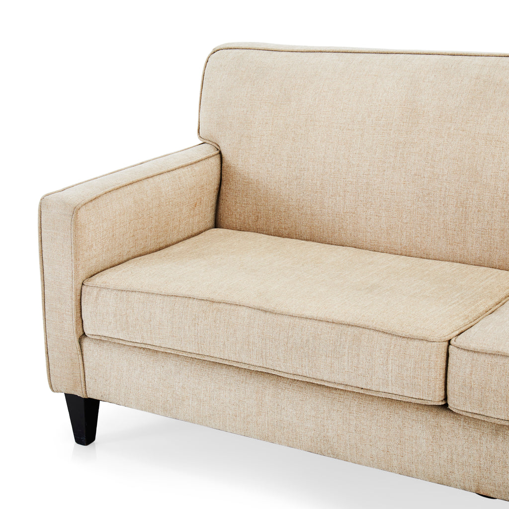 Beige Contemporary Sofa