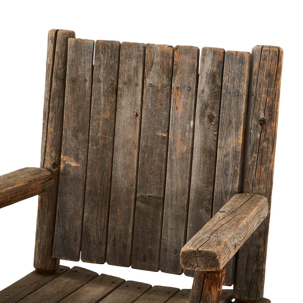 Wood Rustic Cabin Handmade Arm Chair