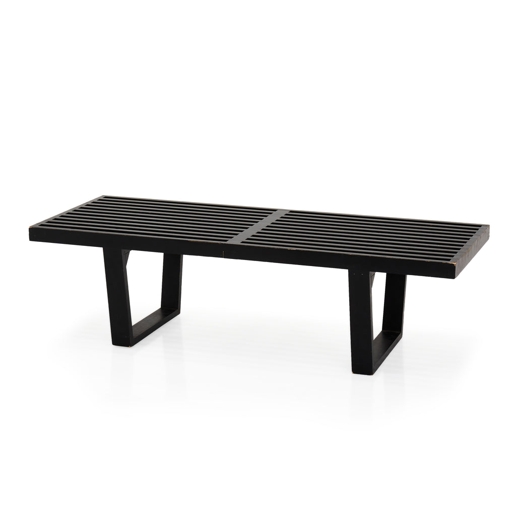 Nelson Platform Bench - Black