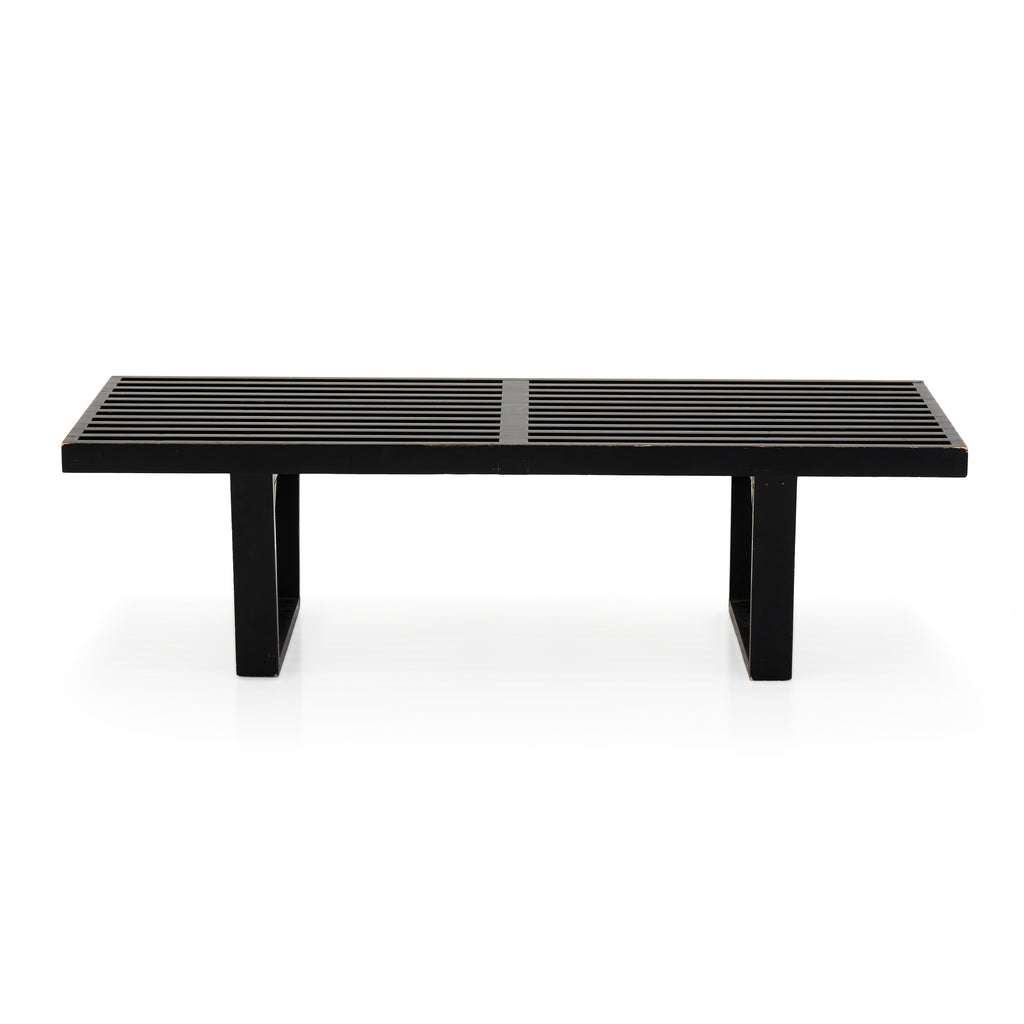 Nelson Platform Bench - Black