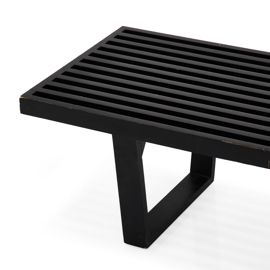 Nelson Platform Bench - Black