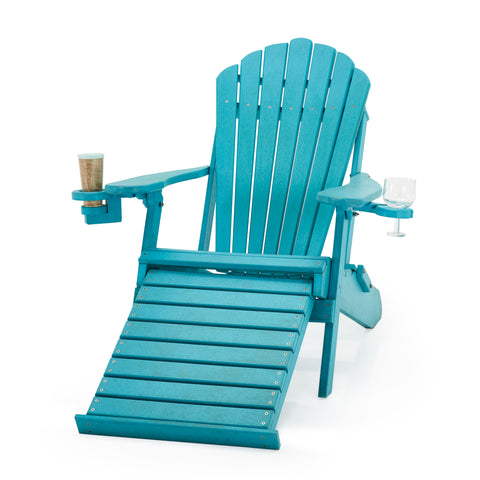 Blue Bright Adirondack Chair