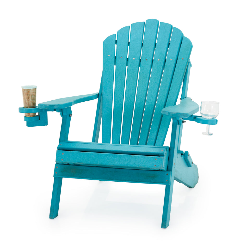 Blue Bright Adirondack Chair
