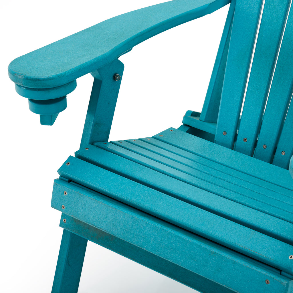 Blue Bright Adirondack Chair
