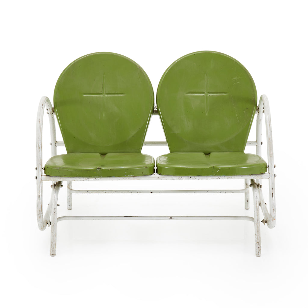 Rocker Love Seat - Green