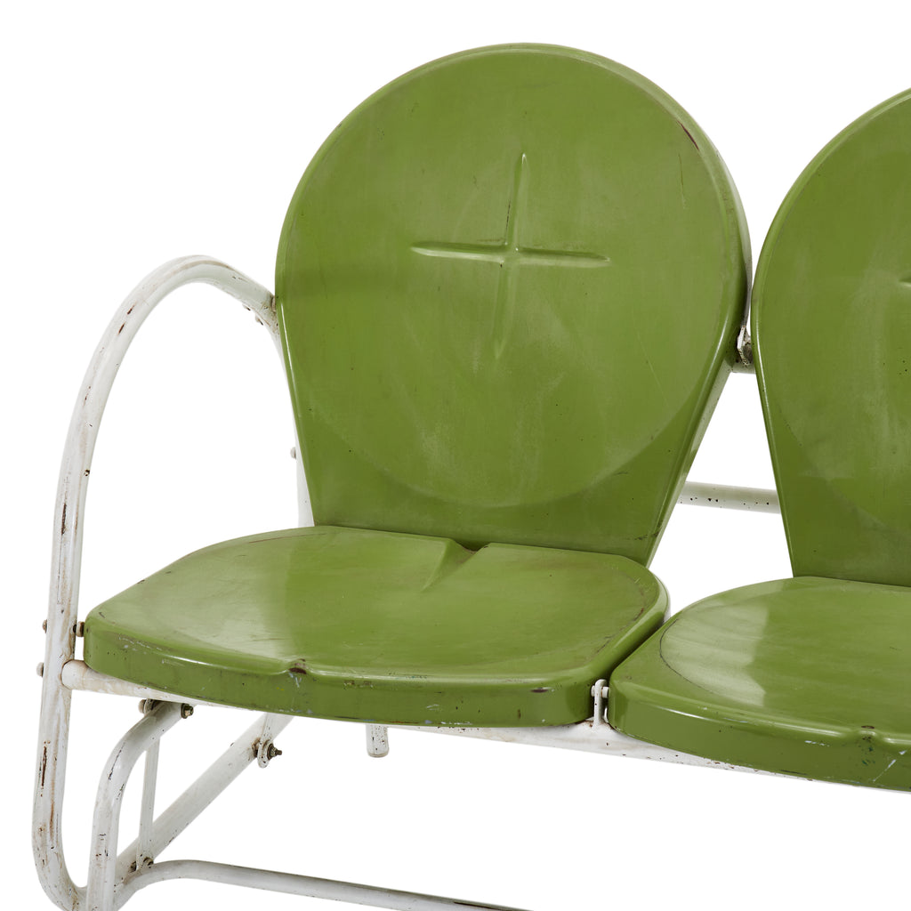 Rocker Love Seat - Green