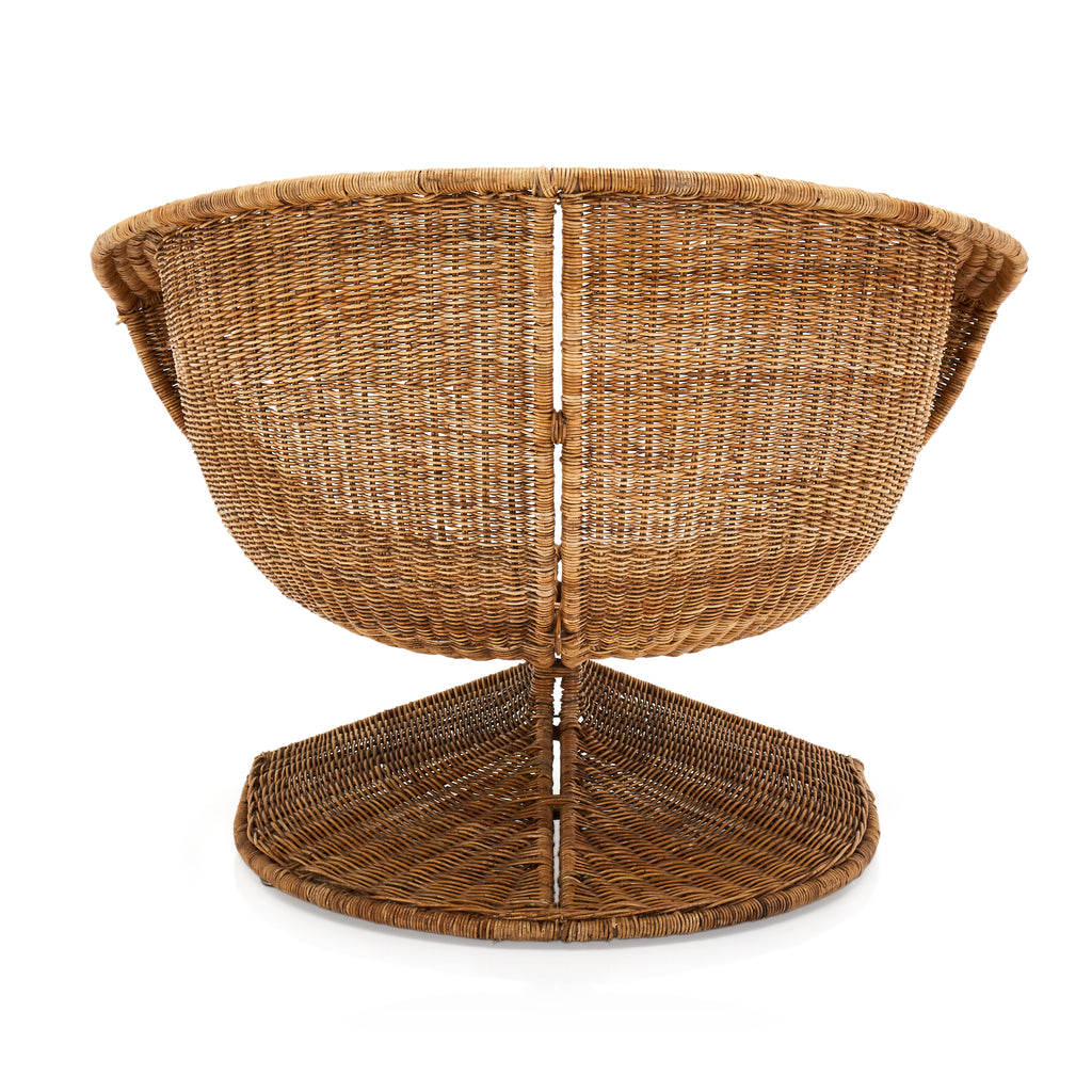 Wicker Miller Fong Wide Outdoor Lotus Lounge Chair