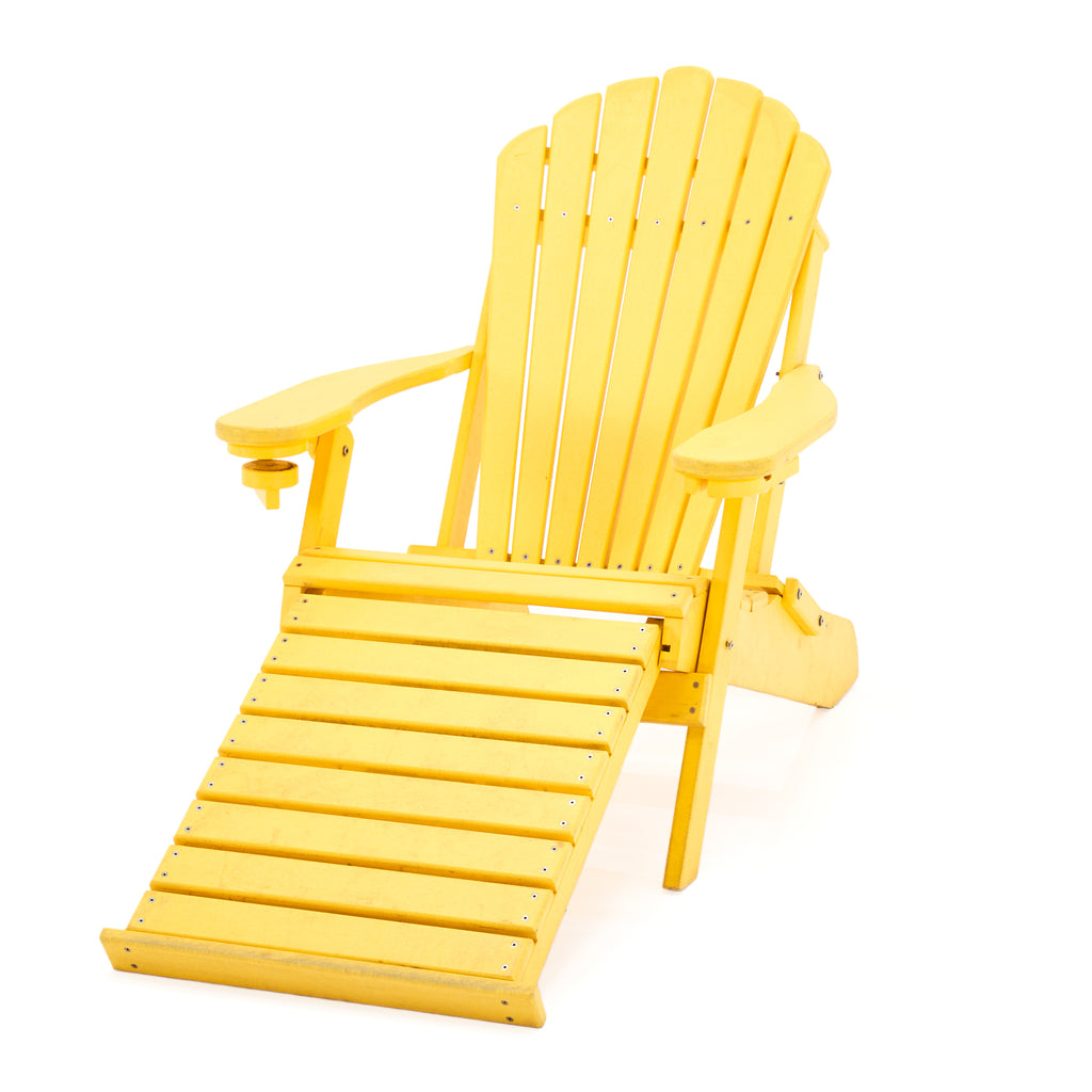 Yellow Adirondack Arm Chair