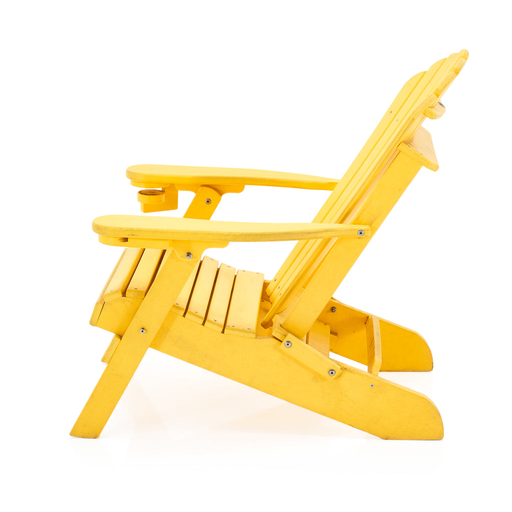 Yellow Adirondack Arm Chair
