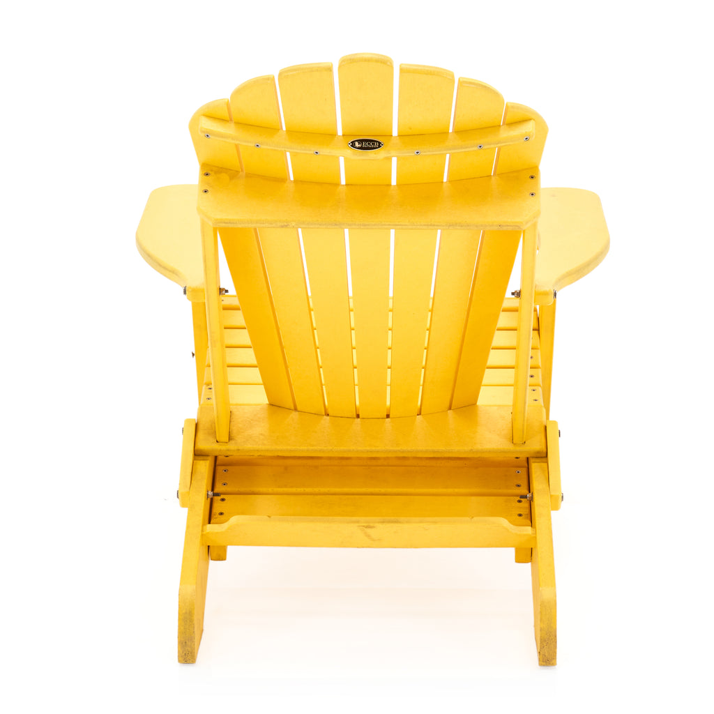 Yellow Adirondack Arm Chair