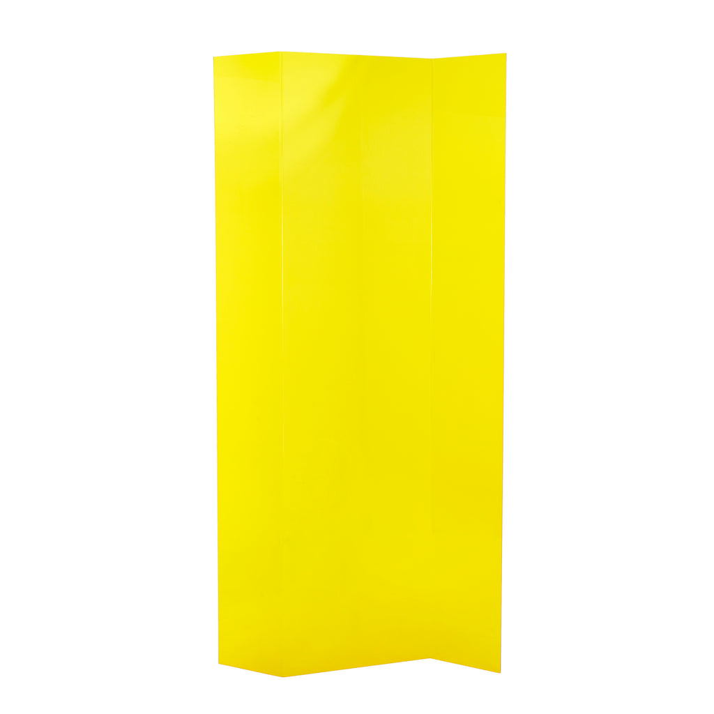 Yellow Plexi Screen Divider