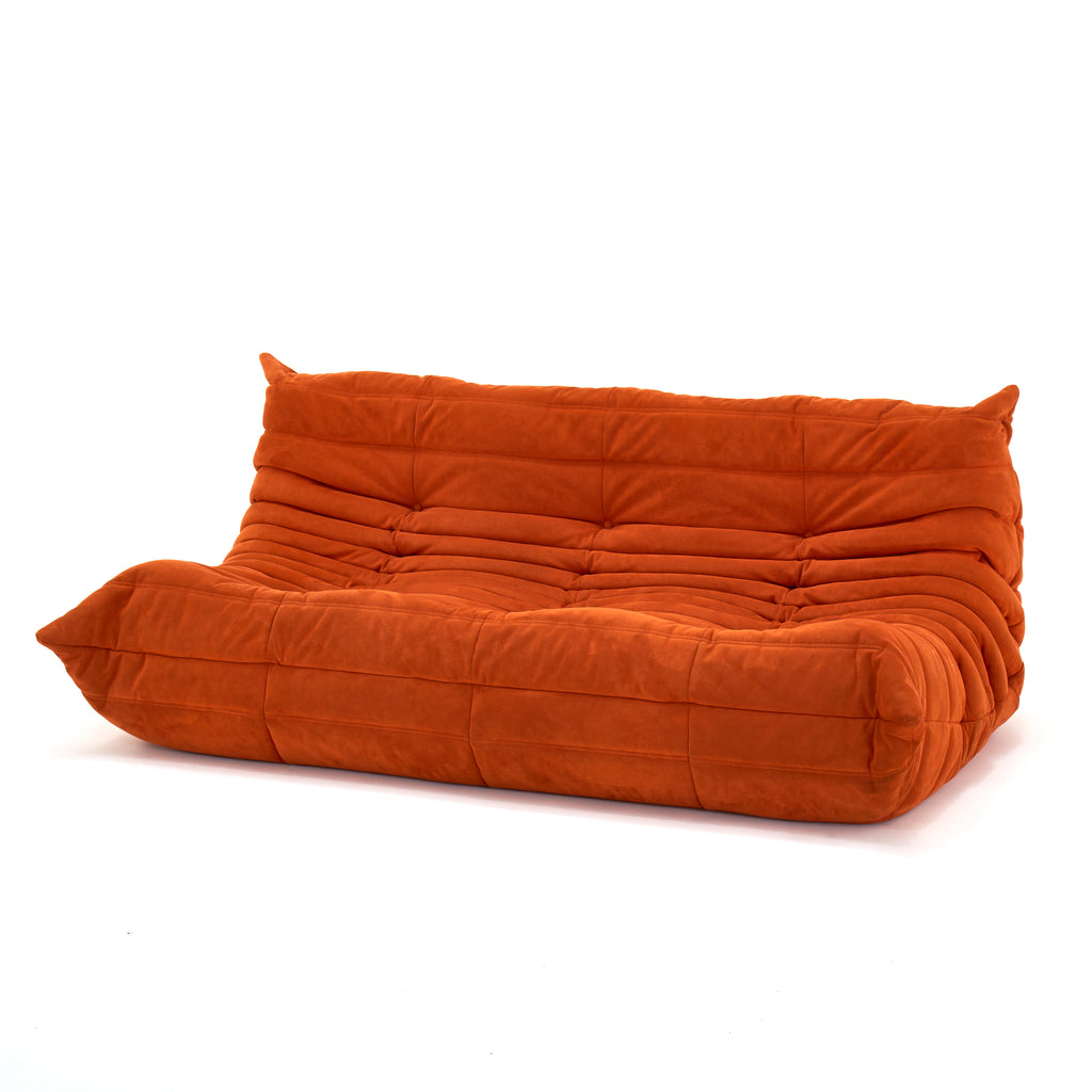 Orange MicroVelvet TOGO Sofa