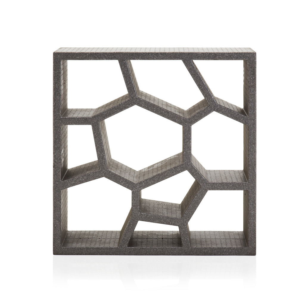 Gray Styrofoam Room Divider