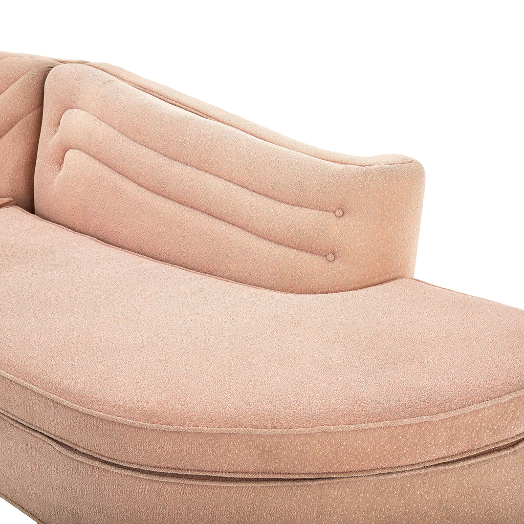 Pink Deco 3-Piece Sectional Sofa
