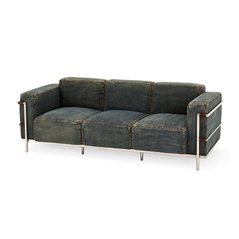 Denim Le Corbusier Sofa