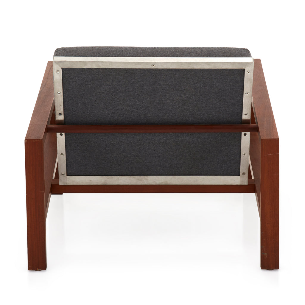 Grey Lobby Arm Chair