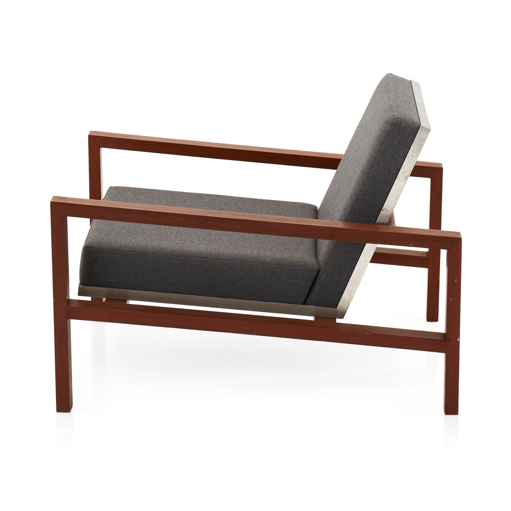 Grey Lobby Arm Chair