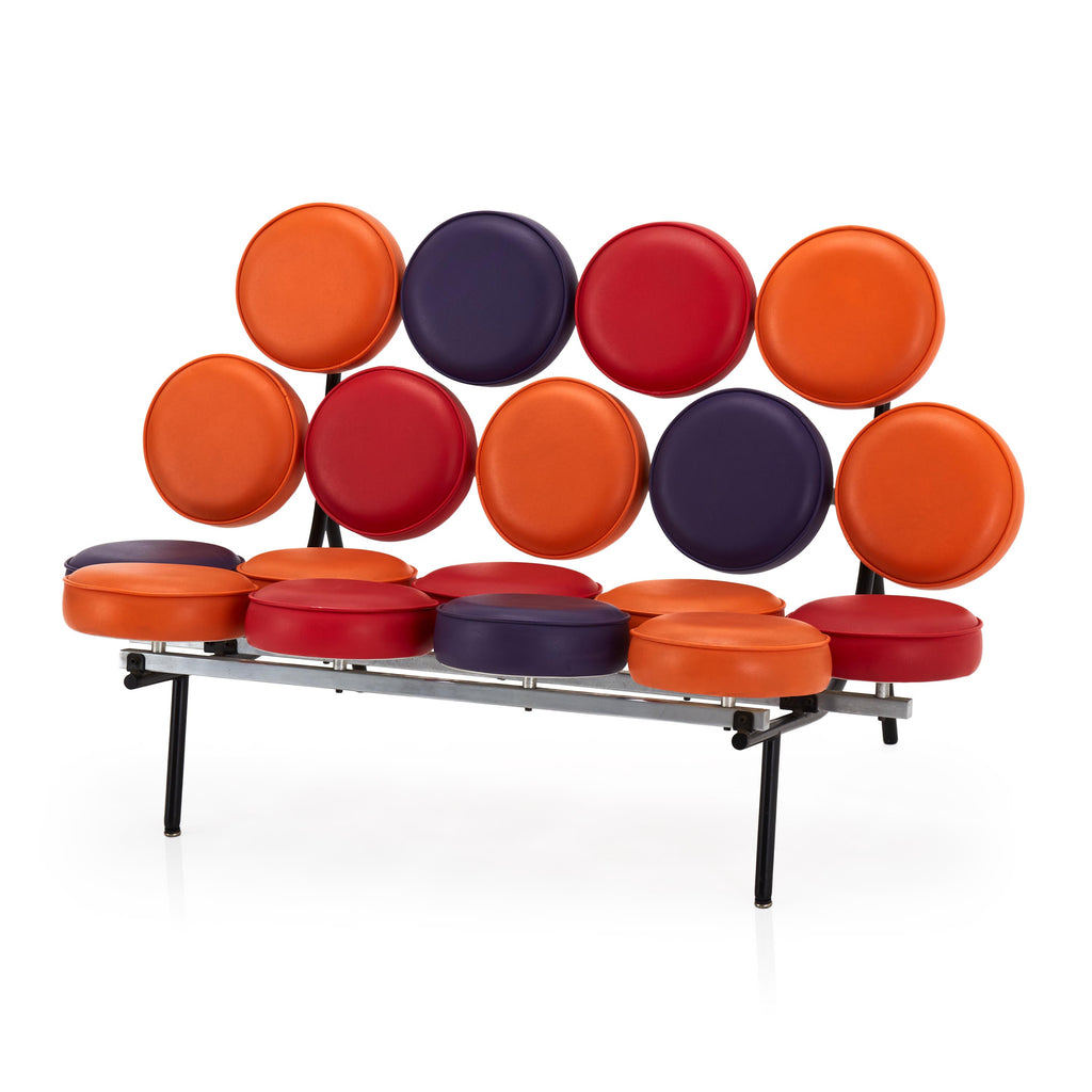 Multi-Colored Marshmallow Loveseat