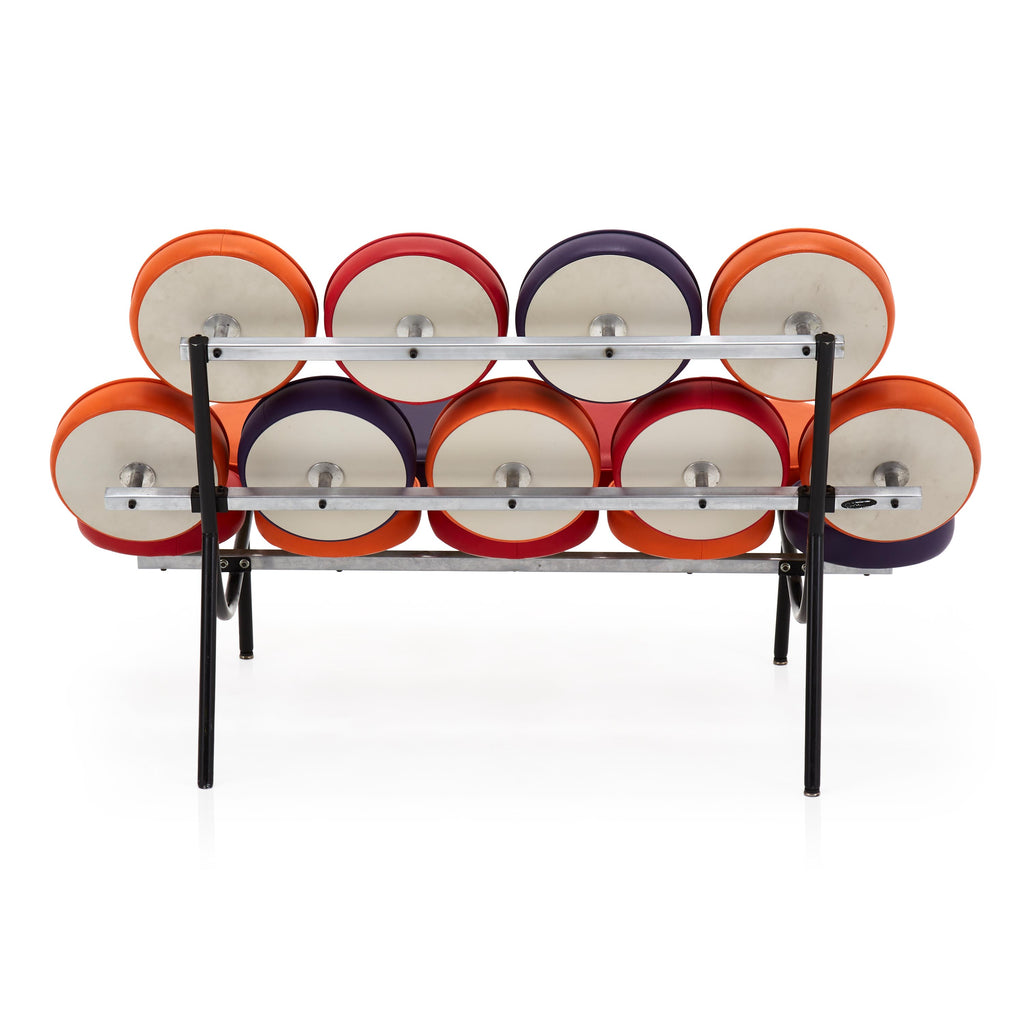 Multi-Colored Marshmallow Loveseat