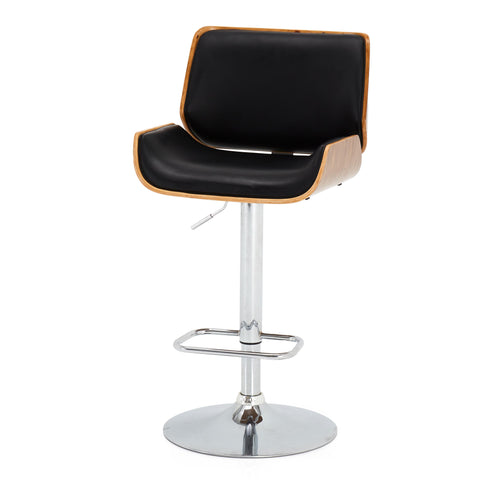 Contemporary Leather Bar Stool