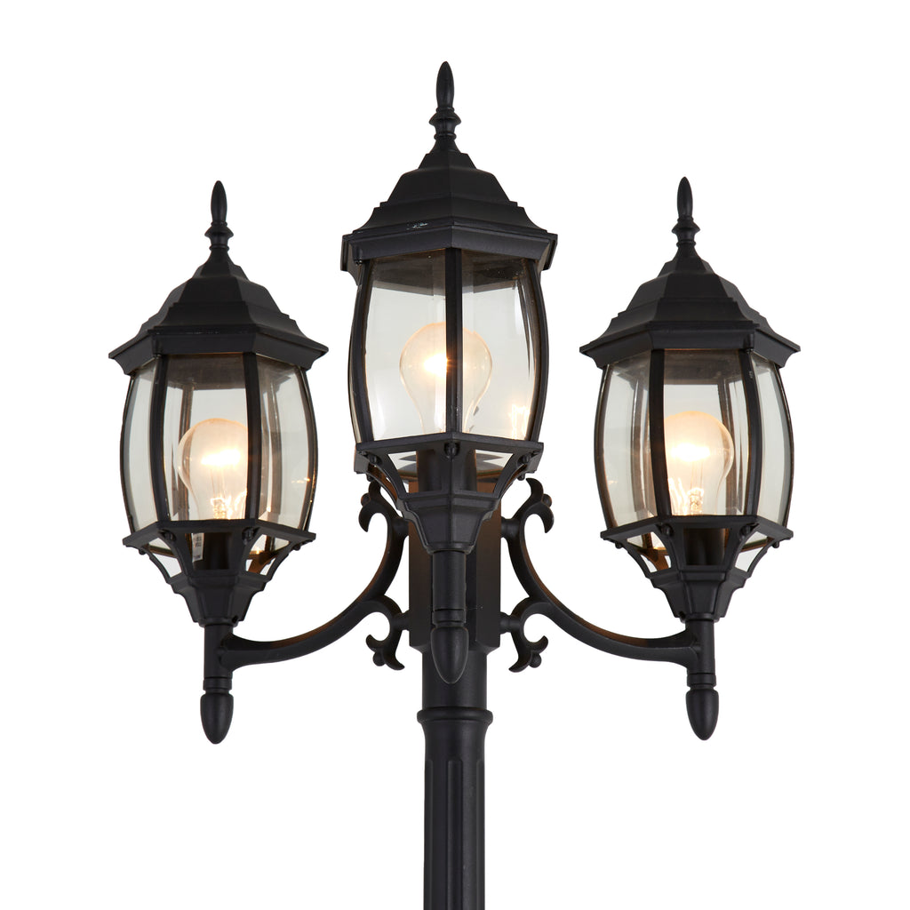 Black Outdoor Street Lamp