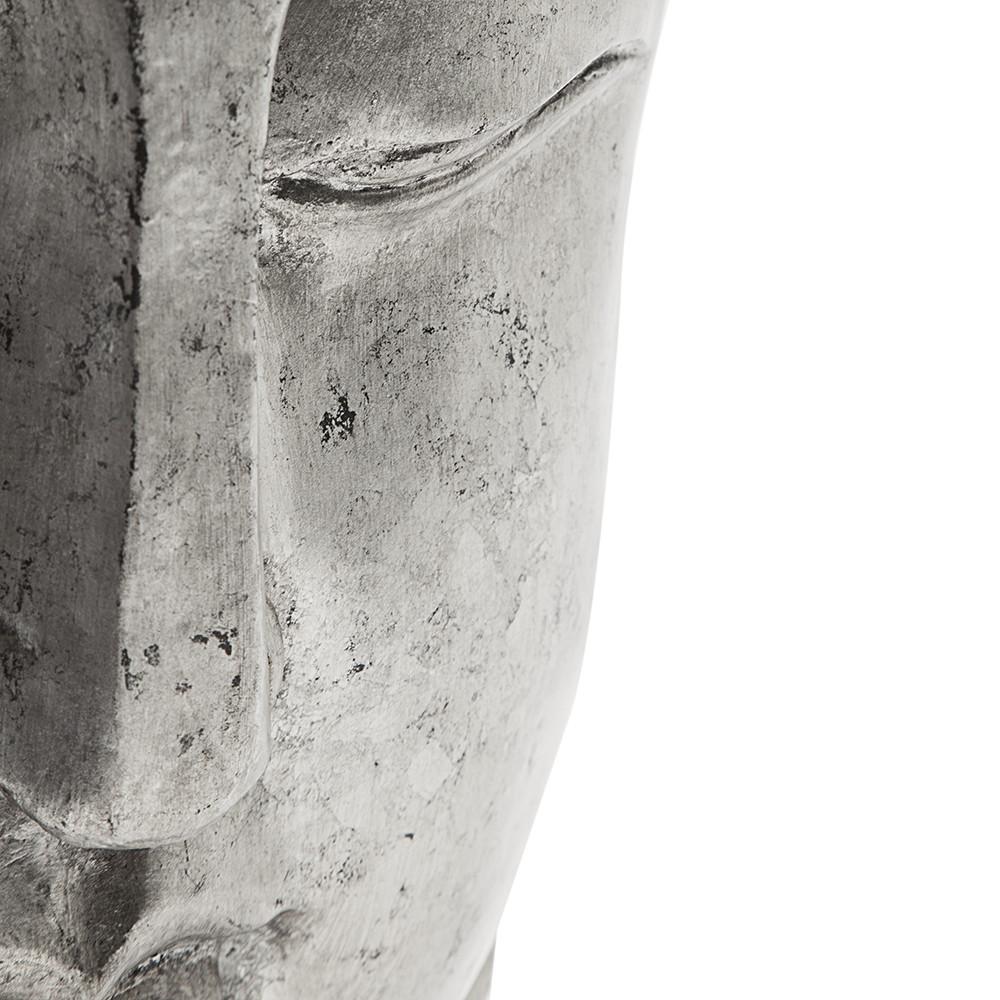 Silver Buddha Head