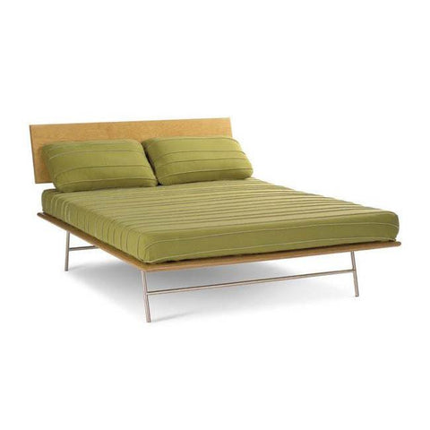 Queen Fastback Wood Bed Frame